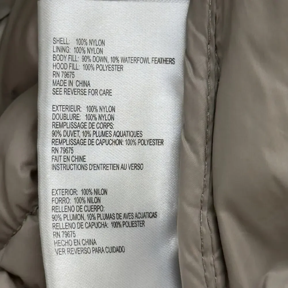Michael Kors Nissy Packable Jacket  Hooded Down Fill PufferGoose